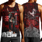 Mexico City 1968 Black Power Salute Men Tank Top Unapologetic Civil Rights History Urban Graffiti Art