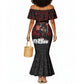 Mexico City 1968 Black Power Salute Mermaid Dress Unapologetic Civil Rights History Urban Graffiti Art