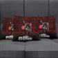 Mexico City 1968 Black Power Salute Pillow Cover Unapologetic Civil Rights History Urban Graffiti Art