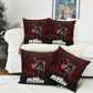 Mexico City 1968 Black Power Salute Pillow Cover Unapologetic Civil Rights History Urban Graffiti Art