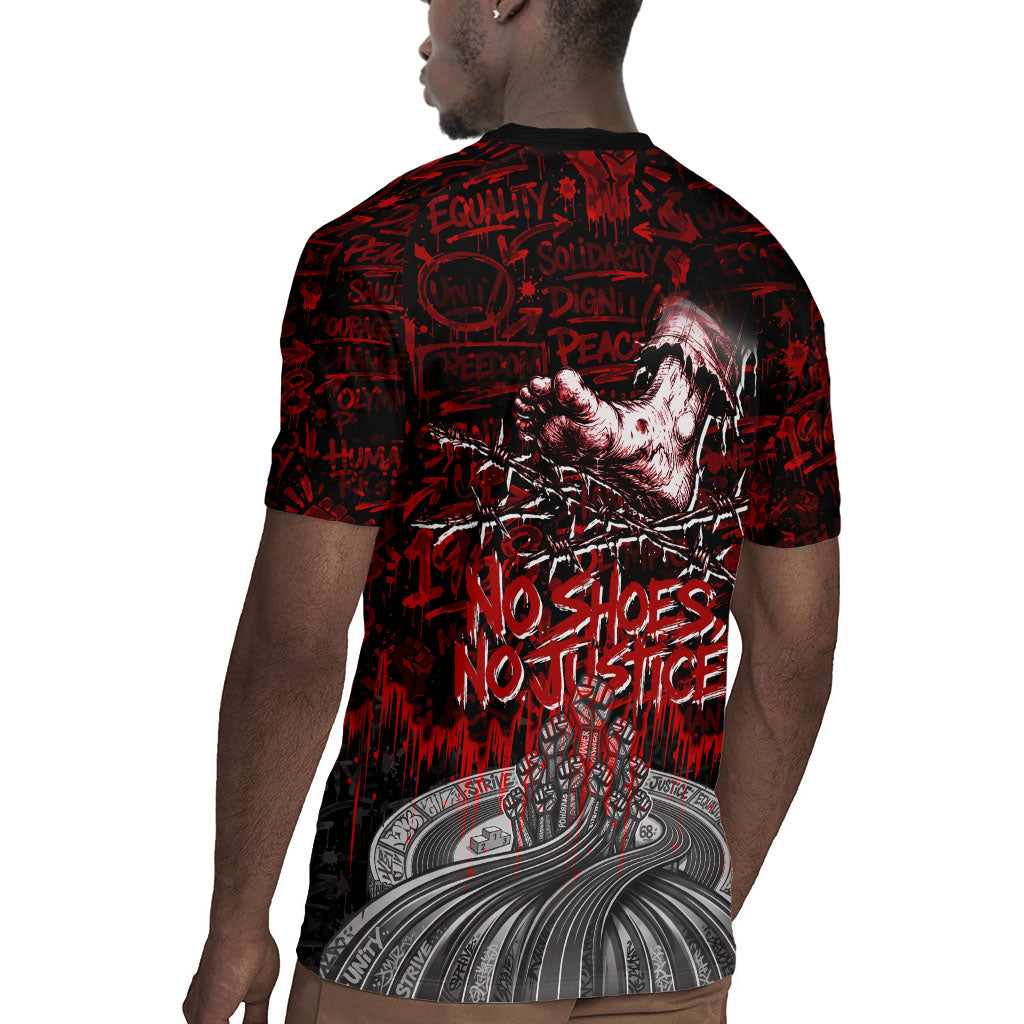 Mexico City 1968 Black Power Salute Rugby Jersey Unapologetic Civil Rights History Urban Graffiti Art
