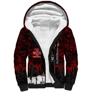 Mexico City 1968 Black Power Salute Sherpa Hoodie Unapologetic Civil Rights History Urban Graffiti Art