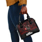 Mexico City 1968 Black Power Salute Shoulder Handbag Unapologetic Civil Rights History Urban Graffiti Art