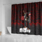 Mexico City 1968 Black Power Salute Shower Curtain Unapologetic Civil Rights History Urban Graffiti Art