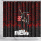 Mexico City 1968 Black Power Salute Shower Curtain Unapologetic Civil Rights History Urban Graffiti Art