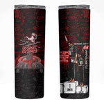 Mexico City 1968 Black Power Salute Skinny Tumbler Unapologetic Civil Rights History Urban Graffiti Art