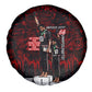Mexico City 1968 Black Power Salute Spare Tire Cover Unapologetic Civil Rights History Urban Graffiti Art