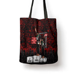 Mexico City 1968 Black Power Salute Tote Bag Unapologetic Civil Rights History Urban Graffiti Art