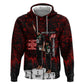 Mexico City 1968 Black Power Salute Zip Hoodie Unapologetic Civil Rights History Urban Graffiti Art