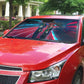 African American 1968 Black Power Salute Auto Sun Shade Retro Cyberpunk Sci-Fi Tech Civil Rights Art
