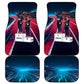 African American 1968 Black Power Salute Car Mats Retro Cyberpunk Sci-Fi Tech Civil Rights Art