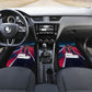 African American 1968 Black Power Salute Car Mats Retro Cyberpunk Sci-Fi Tech Civil Rights Art