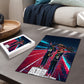 African American 1968 Black Power Salute Puzzle Retro Cyberpunk Sci-Fi Tech Civil Rights Art