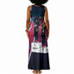 African American 1968 Black Power Salute Tank Maxi Dress Retro Cyberpunk Sci-Fi Tech Civil Rights Art