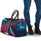 African American 1968 Black Power Salute Travel Bag Retro Cyberpunk Sci-Fi Tech Civil Rights Art