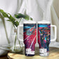 African American 1968 Black Power Salute Tumbler With Handle Retro Cyberpunk Sci-Fi Tech Civil Rights Art