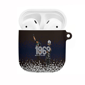 Black Power Salute African Human Rights AirPods Case Civil Rights Movement OPHR Mexico City 1968 Retro