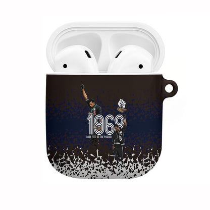 Black Power Salute African Human Rights AirPods Case Civil Rights Movement OPHR Mexico City 1968 Retro