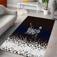 Black Power Salute African Human Rights Area Rug Civil Rights Movement OPHR Mexico City 1968 Retro