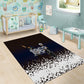 Black Power Salute African Human Rights Area Rug Civil Rights Movement OPHR Mexico City 1968 Retro