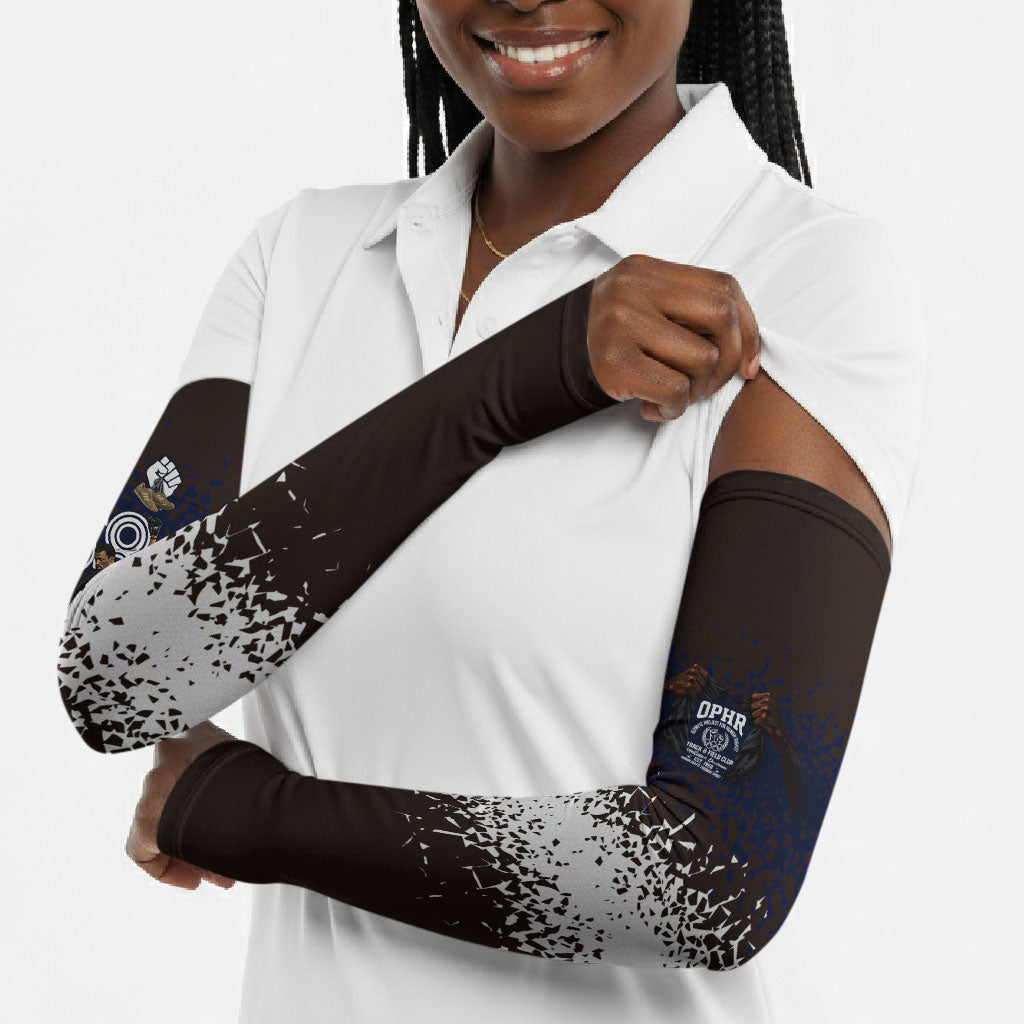 Black Power Salute African Human Rights Arm Sleeves Civil Rights Movement OPHR Mexico City 1968 Retro