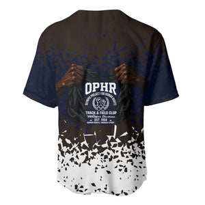 Black Power Salute African Human Rights Baseball Jersey Civil Rights Movement OPHR Mexico City 1968 Retro
