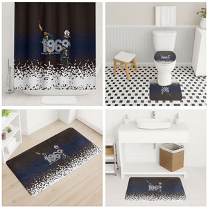 Black Power Salute African Human Rights Bathroom Set Civil Rights Movement OPHR Mexico City 1968 Retro