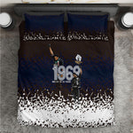 Black Power Salute African Human Rights Bedding Set Civil Rights Movement OPHR Mexico City 1968 Retro