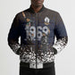 Black Power Salute African Human Rights Bomber Puffer Jacket Civil Rights Movement OPHR Mexico City 1968 Retro