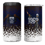 Black Power Salute African Human Rights 4 in 1 Can Cooler Tumbler Civil Rights Movement OPHR Mexico City 1968 Retro
