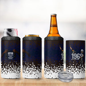 Black Power Salute African Human Rights 4 in 1 Can Cooler Tumbler Civil Rights Movement OPHR Mexico City 1968 Retro