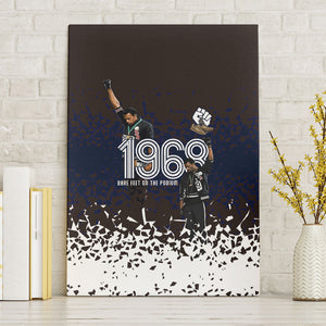 Black Power Salute African Human Rights Canvas Wall Art Civil Rights Movement OPHR Mexico City 1968 Retro
