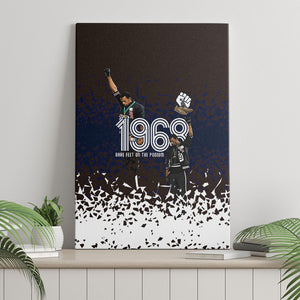 Black Power Salute African Human Rights Canvas Wall Art Civil Rights Movement OPHR Mexico City 1968 Retro