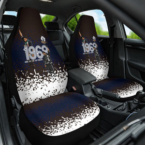 Black Power Salute African Human Rights Car Seat Cover Civil Rights Movement OPHR Mexico City 1968 Retro