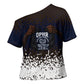 Black Power Salute African Human Rights Cross Shoulder Shirt Civil Rights Movement OPHR Mexico City 1968 Retro