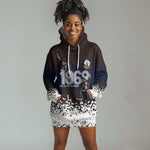 Black Power Salute African Human Rights Hoodie Dress Civil Rights Movement OPHR Mexico City 1968 Retro