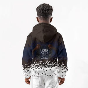 Black Power Salute African Human Rights Kid Hoodie Civil Rights Movement OPHR Mexico City 1968 Retro