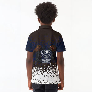 Black Power Salute African Human Rights Kid Polo Shirt Civil Rights Movement OPHR Mexico City 1968 Retro