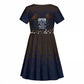 Black Power Salute African Human Rights Kid Short Sleeve Dress Civil Rights Movement OPHR Mexico City 1968 Retro