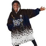 Black Power Salute African Human Rights Kid Wearable Blanket Hoodie Civil Rights Movement OPHR Mexico City 1968 Retro