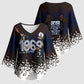 Black Power Salute African Human Rights Kimono Sleeve Blouse Civil Rights Movement OPHR Mexico City 1968 Retro