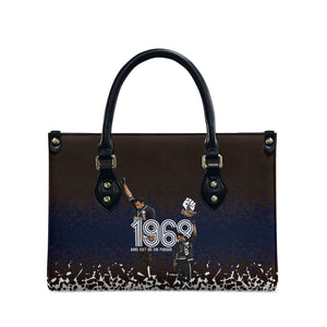 Black Power Salute African Human Rights Leather Bag Civil Rights Movement OPHR Mexico City 1968 Retro