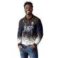 Black Power Salute African Human Rights Long Sleeve Polo Shirt Civil Rights Movement OPHR Mexico City 1968 Retro