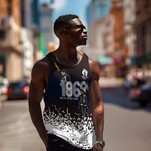 Black Power Salute African Human Rights Men Tank Top Civil Rights Movement OPHR Mexico City 1968 Retro