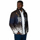 Black Power Salute African Human Rights Padded Jacket Civil Rights Movement OPHR Mexico City 1968 Retro