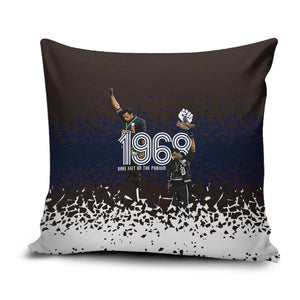 Black Power Salute African Human Rights Pillow Cover Civil Rights Movement OPHR Mexico City 1968 Retro