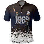 Black Power Salute African Human Rights Polo Shirt Civil Rights Movement OPHR Mexico City 1968 Retro