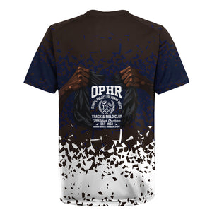 Black Power Salute African Human Rights Rugby Jersey Civil Rights Movement OPHR Mexico City 1968 Retro