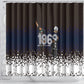 Black Power Salute African Human Rights Shower Curtain Civil Rights Movement OPHR Mexico City 1968 Retro