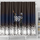 Black Power Salute African Human Rights Shower Curtain Civil Rights Movement OPHR Mexico City 1968 Retro